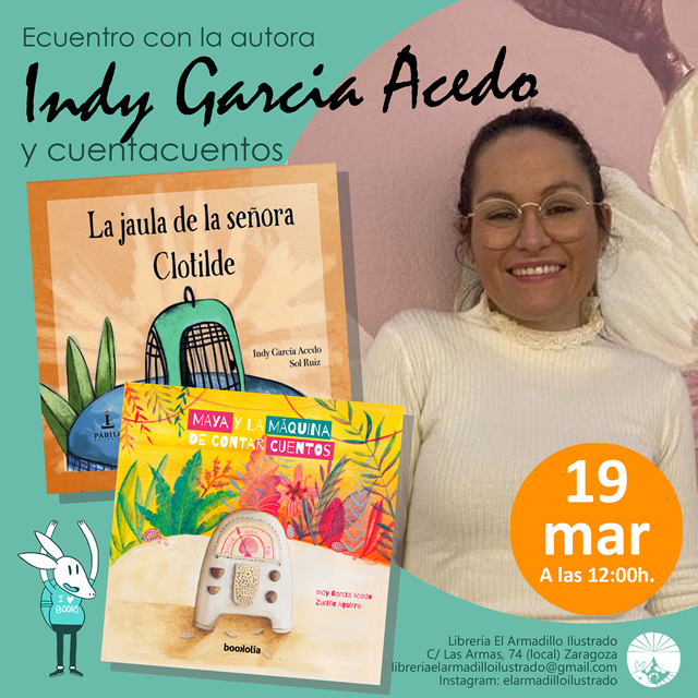 Encuentro con la escritora Indy García Acedo